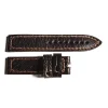 Steinhart Watches Bandjes 22 Mm^Donkere Chocolade Vintage Crash Maat L