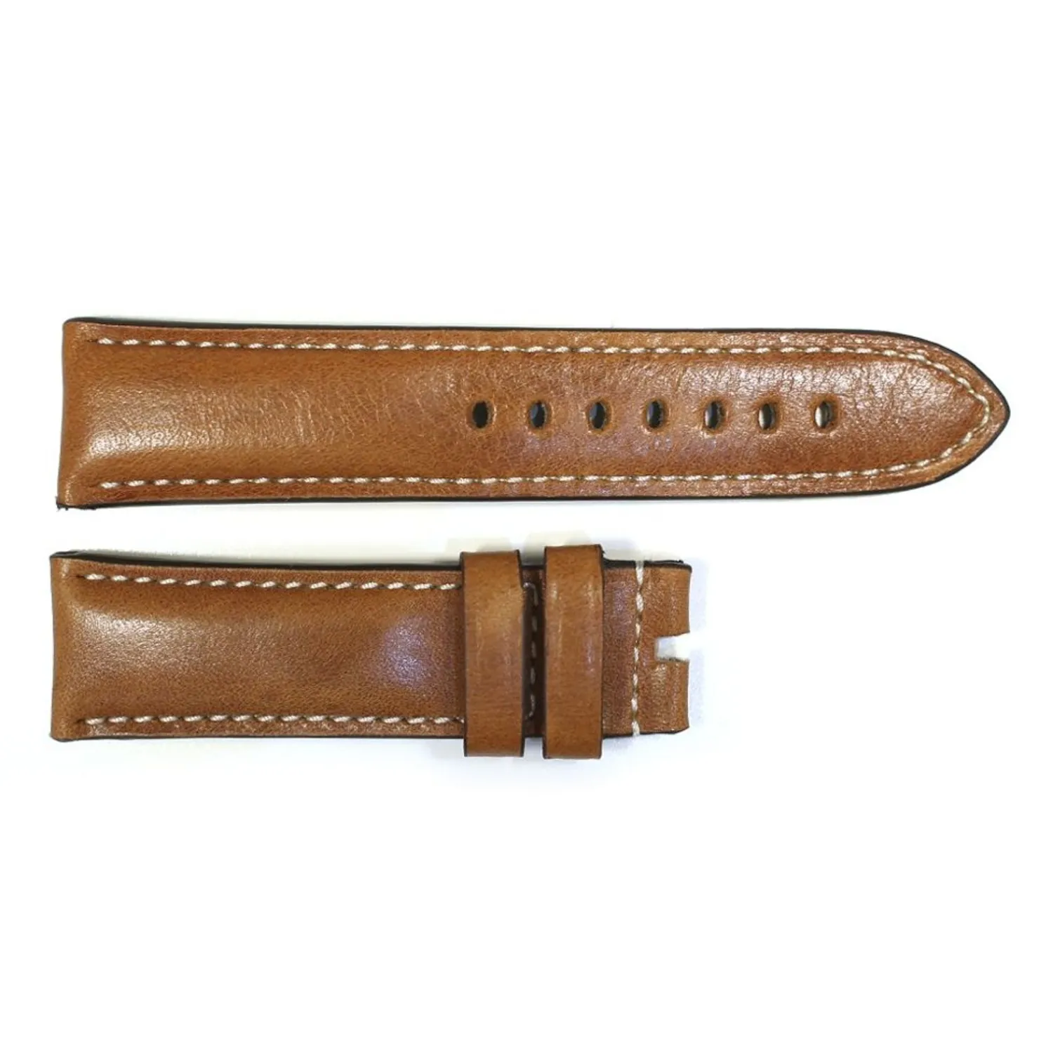 Steinhart Watches Bandjes 24 Mm^Leren Band Bruin Fpr Aviaiton Premium Maat Xl