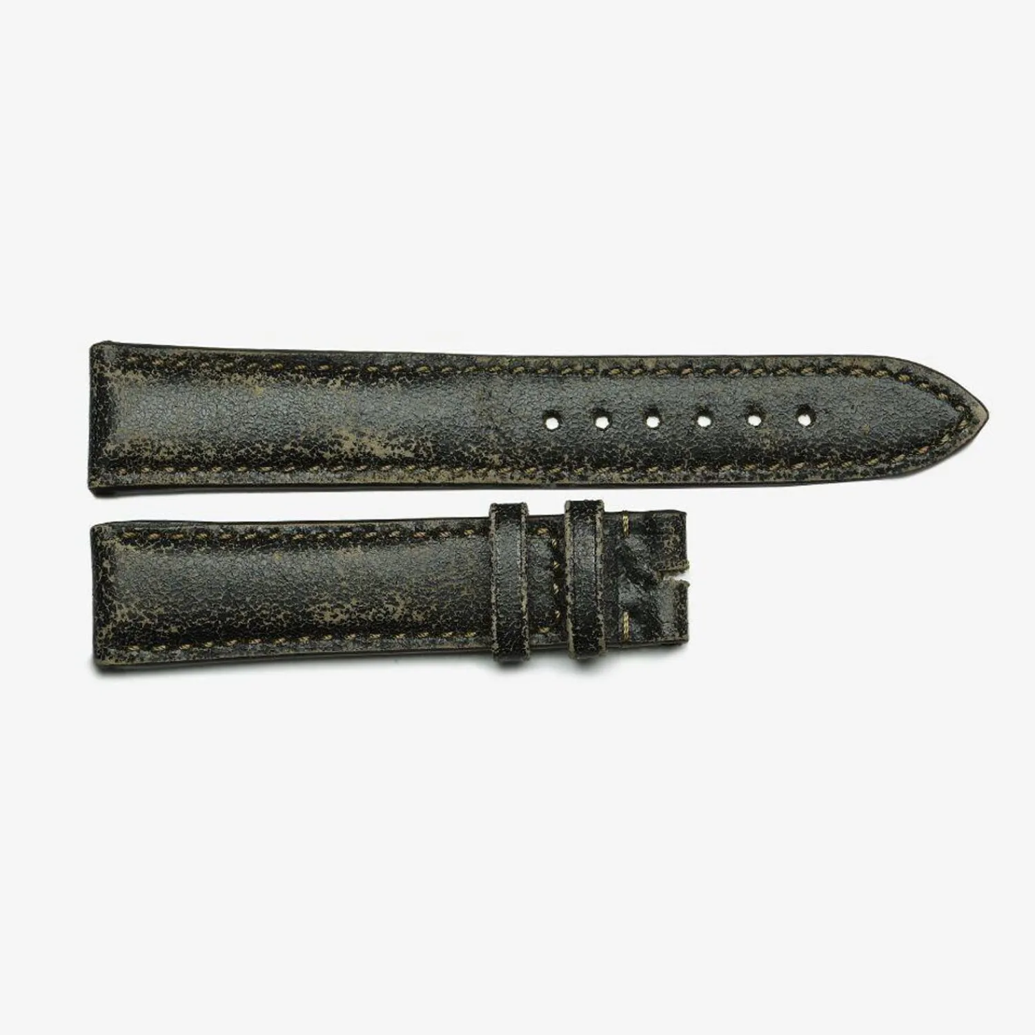 Steinhart Watches Bandjes 20 Mm^Leren Band Bruin Voor Pilot 42 Brons Maat S