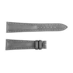 Steinhart Watches Bandjes 22 Mm^Leren Band Grijs Voor Barrique Maat S