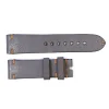 Steinhart Watches Bandjes 24 Mm^Leren Band Grijs Voor Triton Titan 1000 Maat L