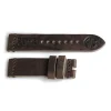 Steinhart Watches Bandjes 22 Mm^Leren Band Militair Vintage Bruin Maat M