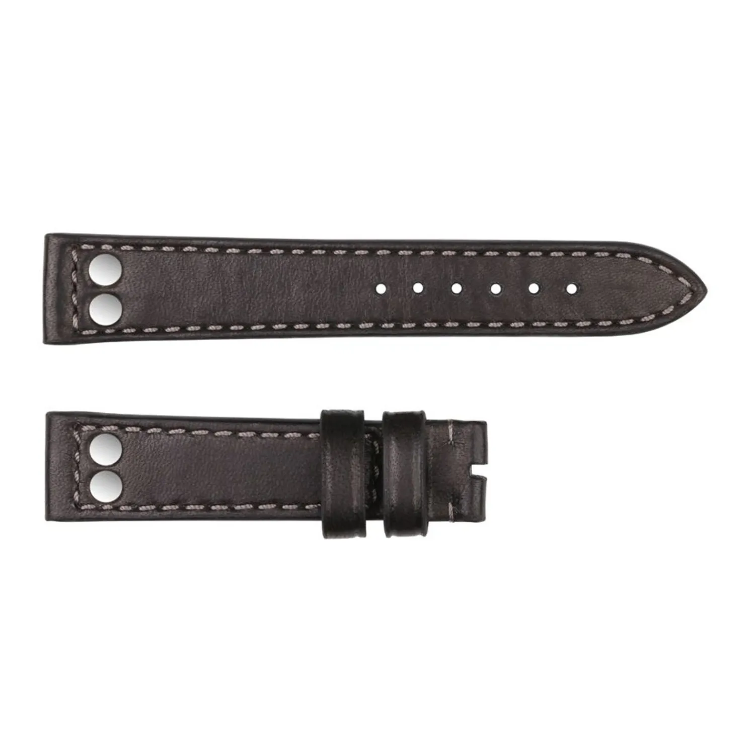 Steinhart Watches Bandjes 20 Mm^Leren Band Voor Nav B Chrono 42 Maat S