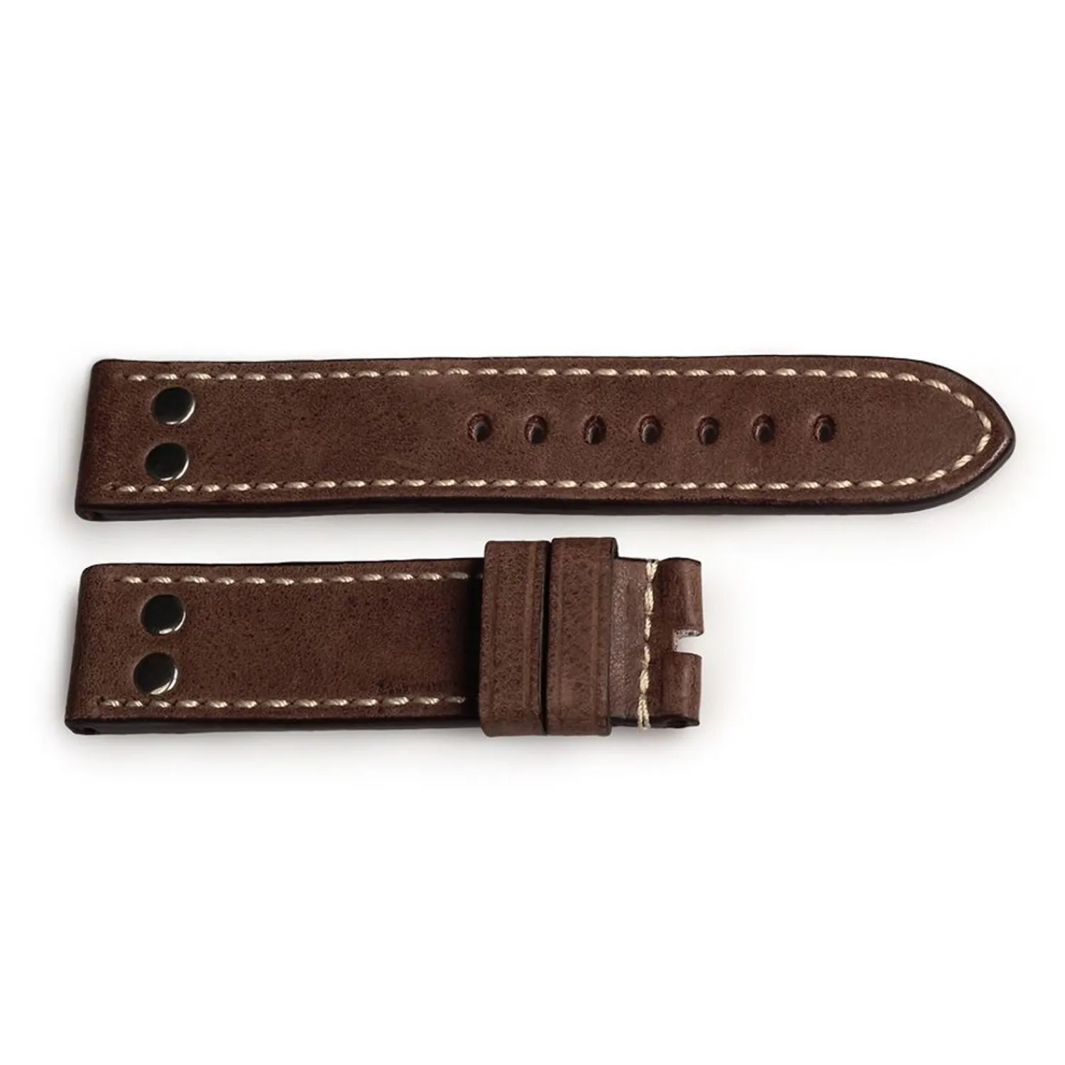 Steinhart Watches Bandjes 22 Mm^Leren Band Voor Nav B Maat S
