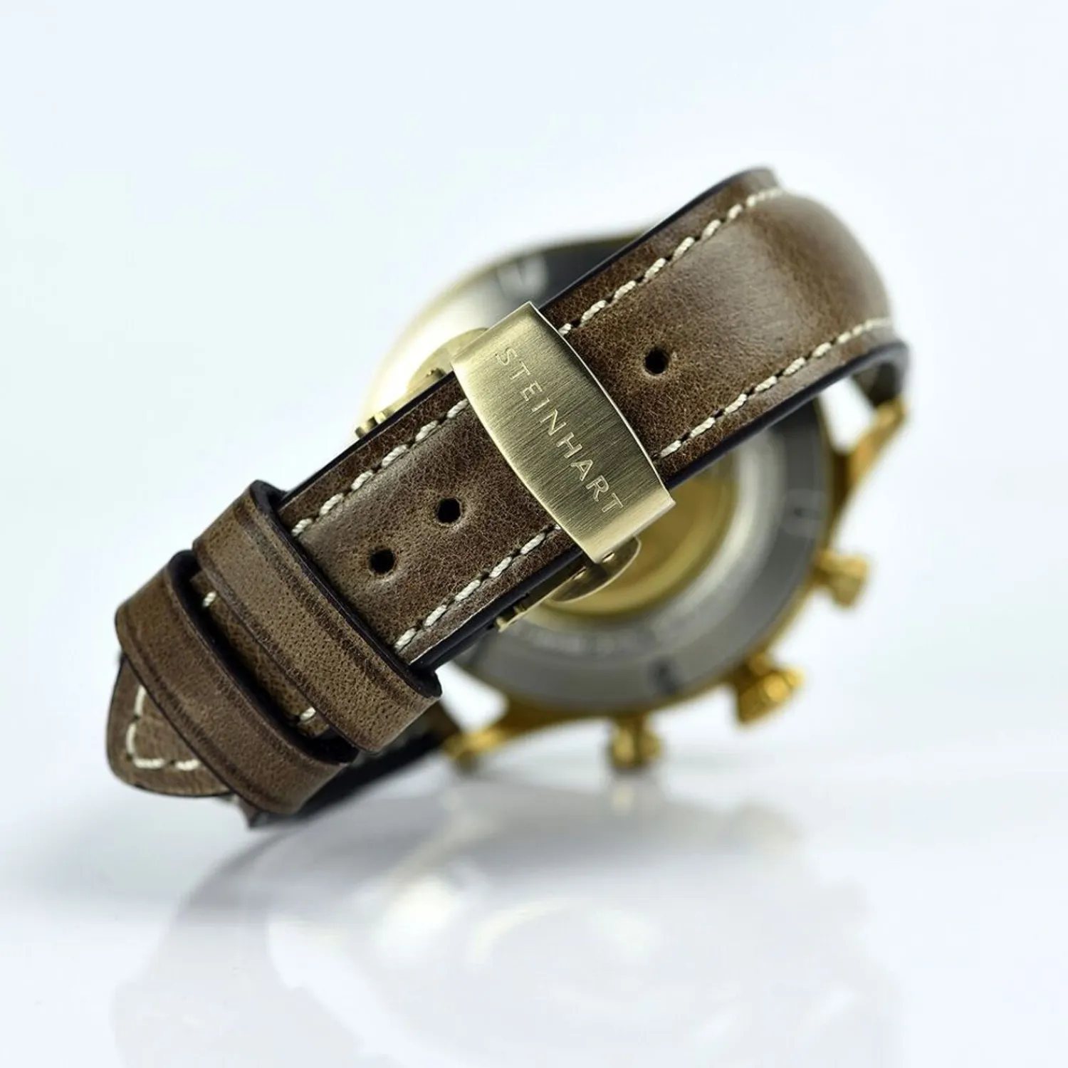 Steinhart Watches Chronografen^Marinechronograaf Brons Premium Romisch
