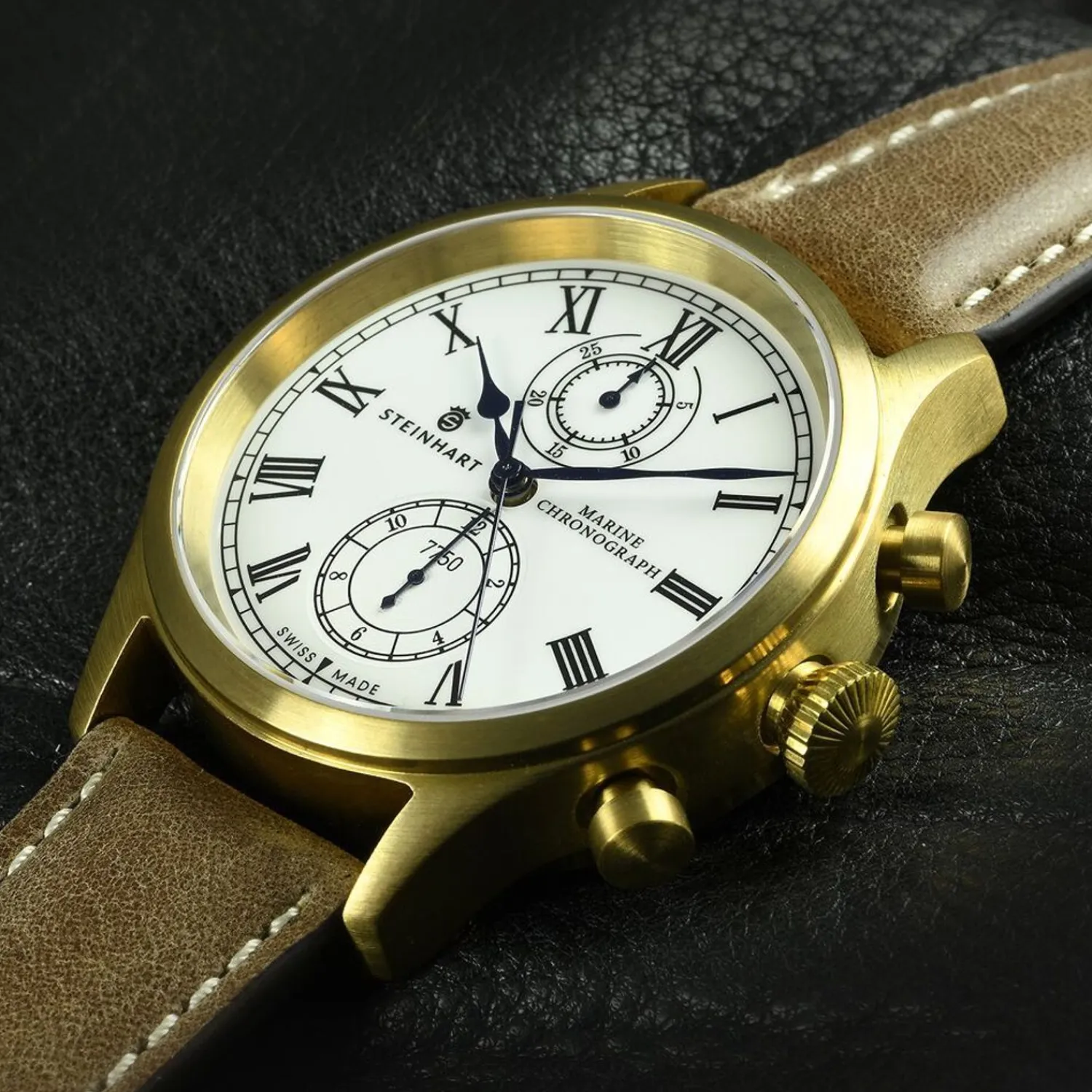 Steinhart Watches Chronografen^Marinechronograaf Brons Premium Romisch