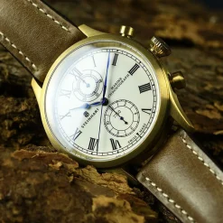 Steinhart Watches Chronografen^Marinechronograaf Brons Premium Romisch