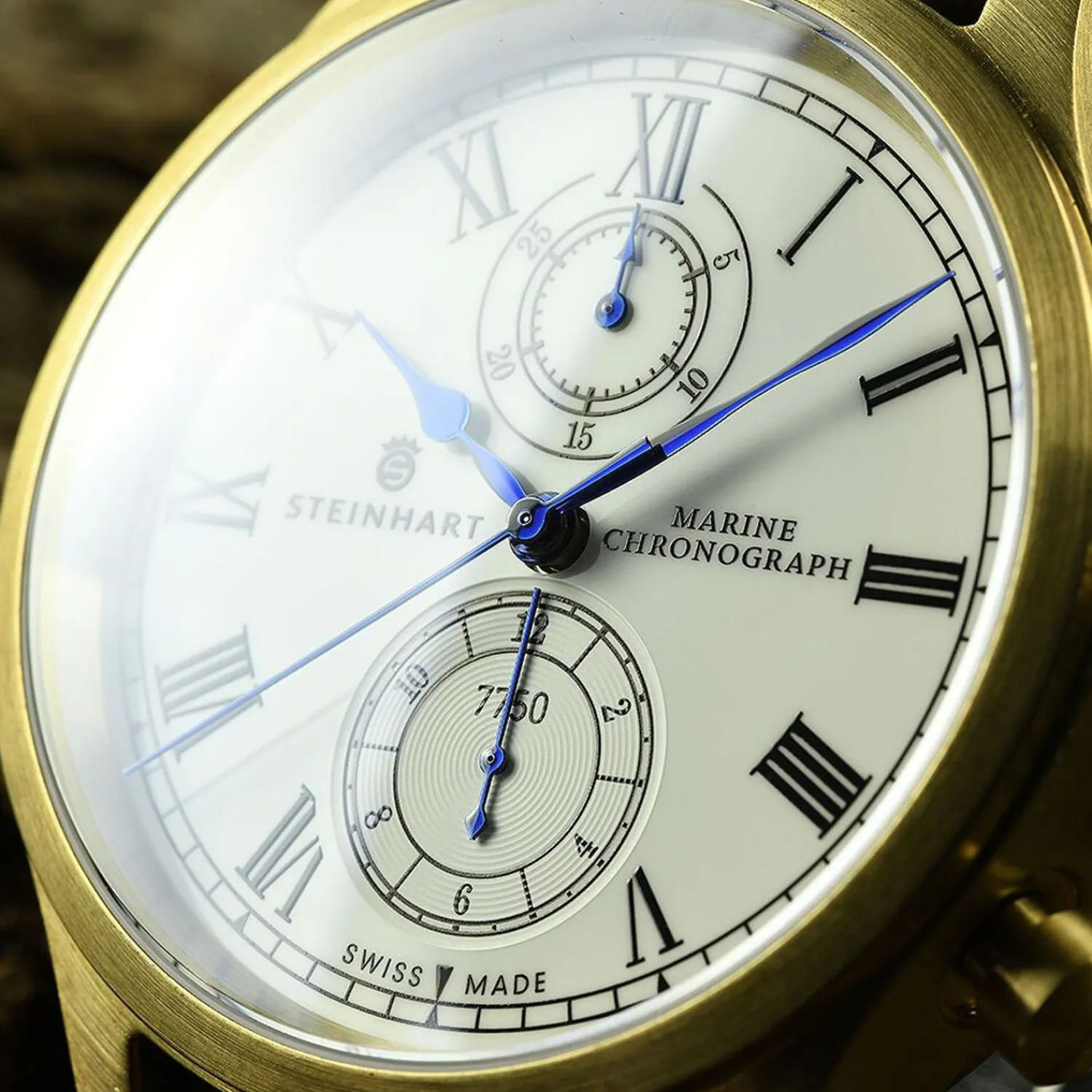 Steinhart Watches Chronografen^Marinechronograaf Brons Premium Romisch