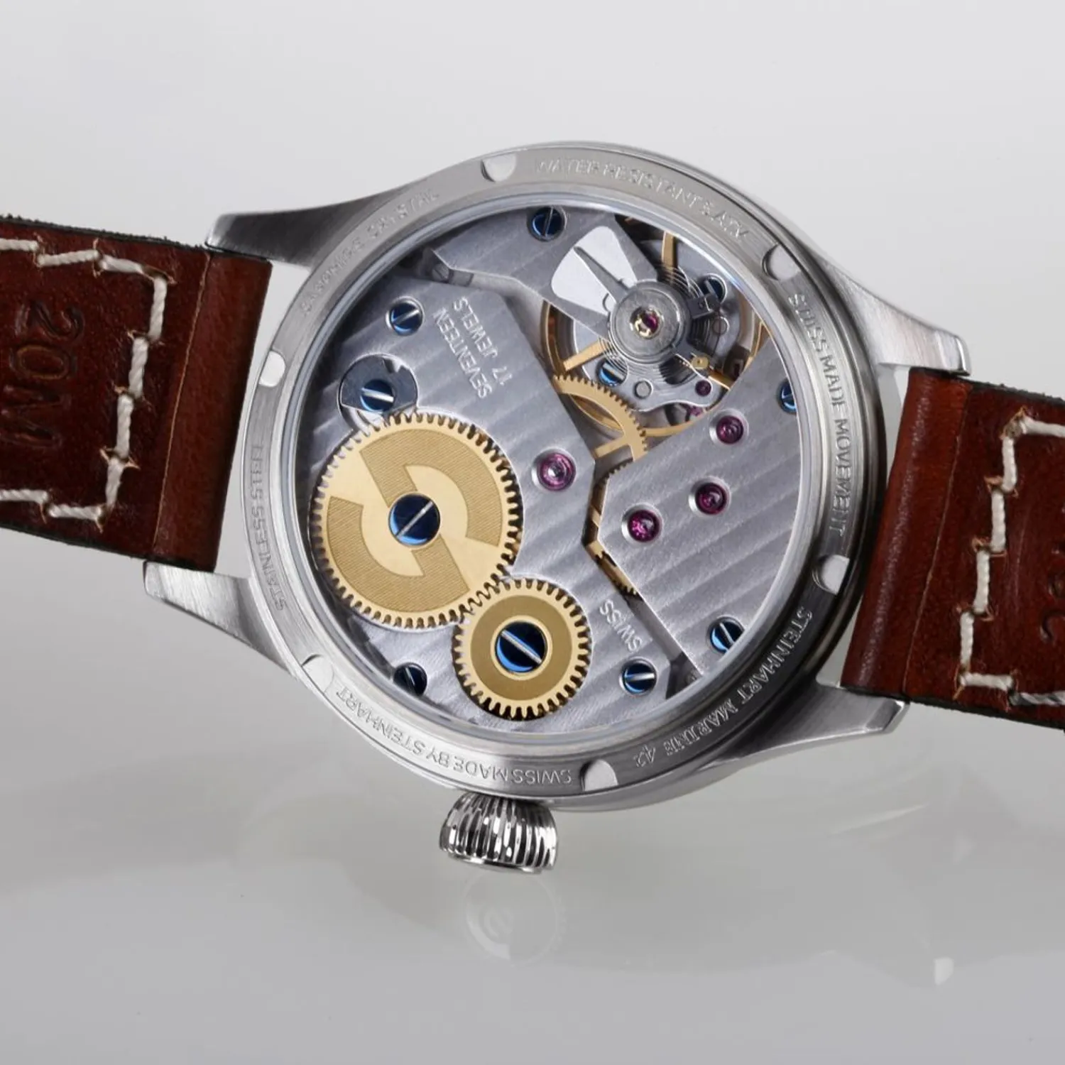 Steinhart Watches Maritieme Horloges^Marinechronometer 42 Witte Romein