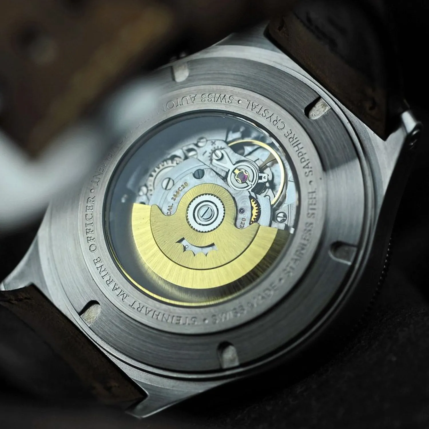 Steinhart Watches Maritieme Horloges^Marineofficier Beige