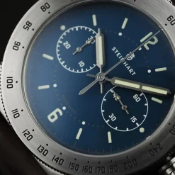 Steinhart Watches Chronografen^Marineofficier Blauw