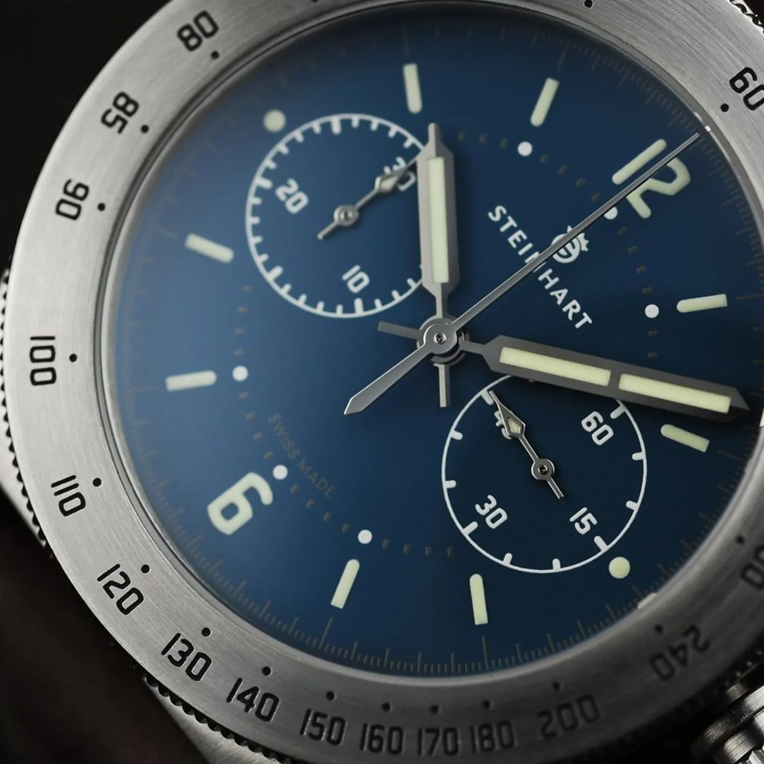 Steinhart Watches Maritieme Horloges^Marineofficier Blauw