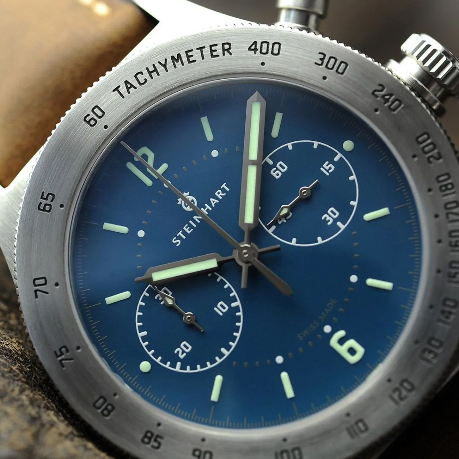Steinhart Watches Maritieme Horloges^Marineofficier Blauw