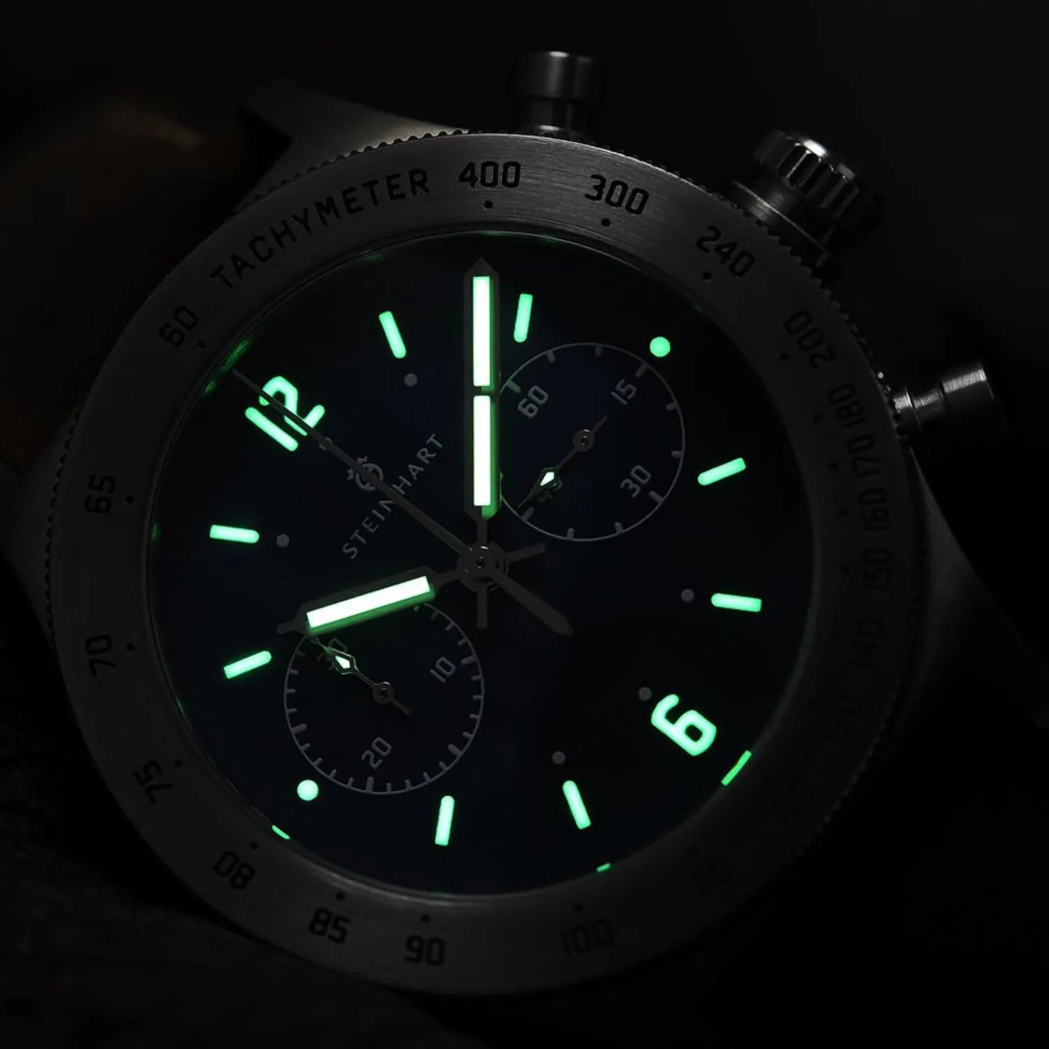 Steinhart Watches Chronografen^Marineofficier Grau