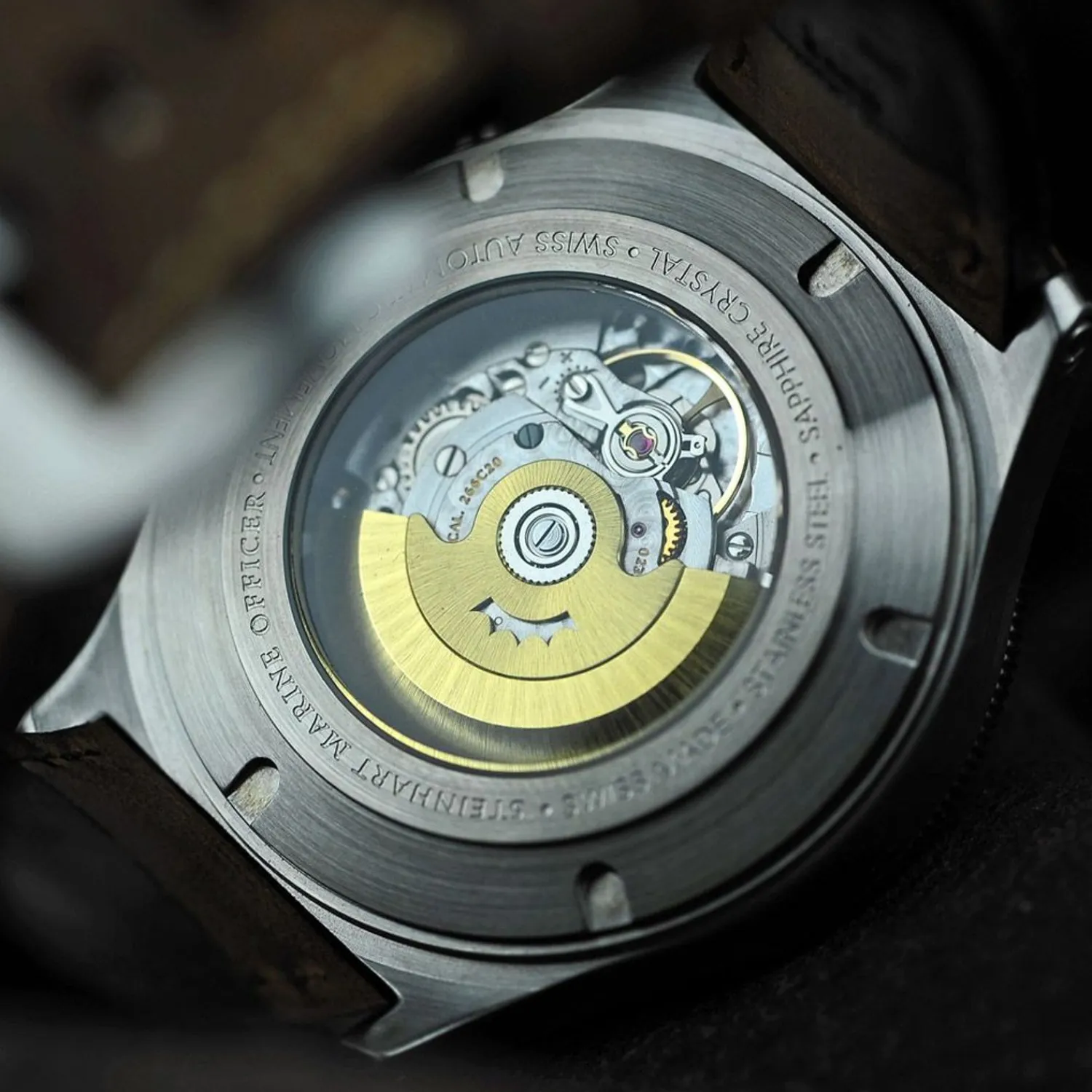 Steinhart Watches Chronografen^Marineofficier Grau