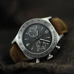 Steinhart Watches Maritieme Horloges^Marineofficier Grau