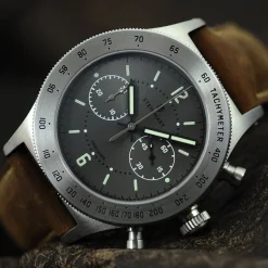 Steinhart Watches Maritieme Horloges^Marineofficier Grau