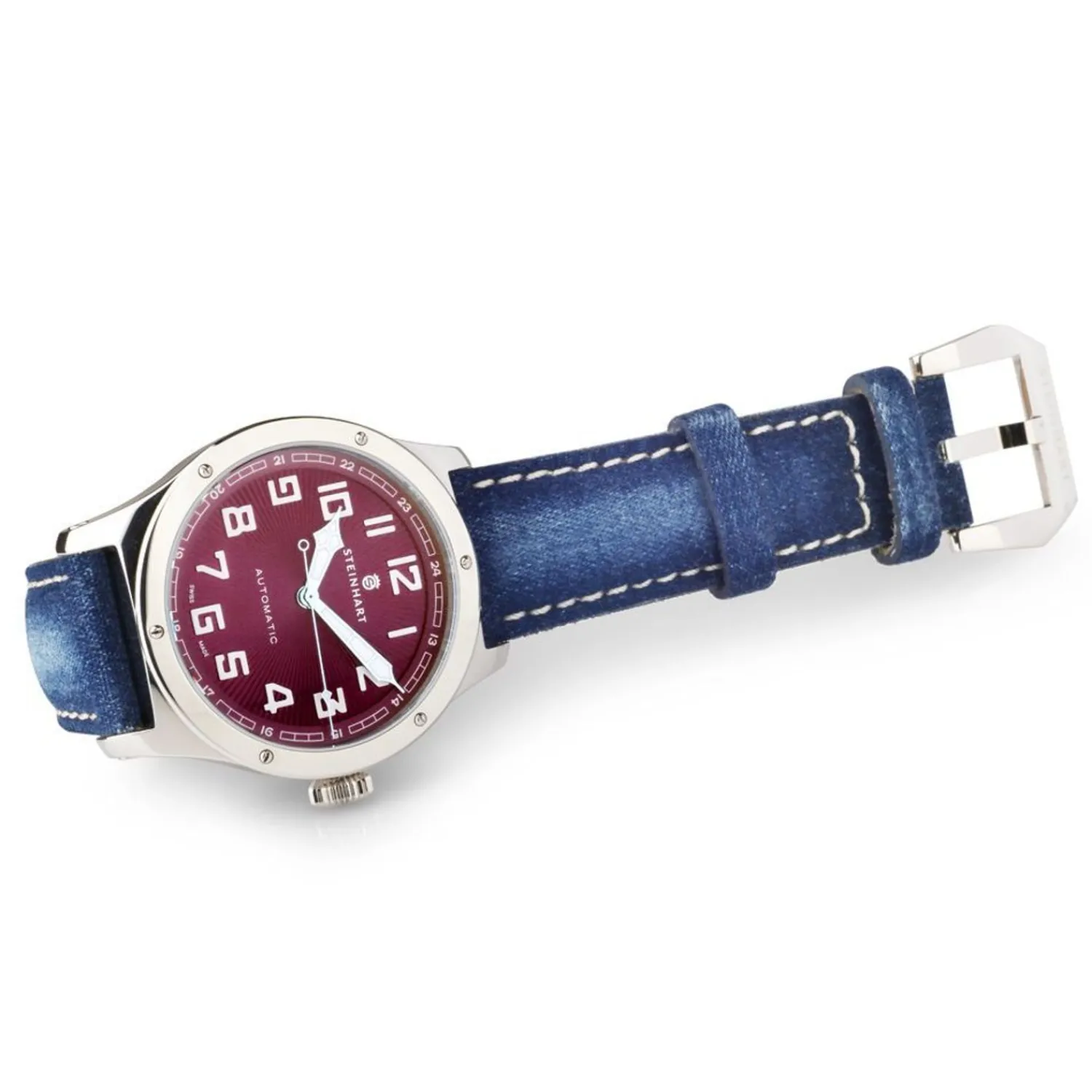 Steinhart Watches Verdere Modellen^Militair 47 Automatisch Rood