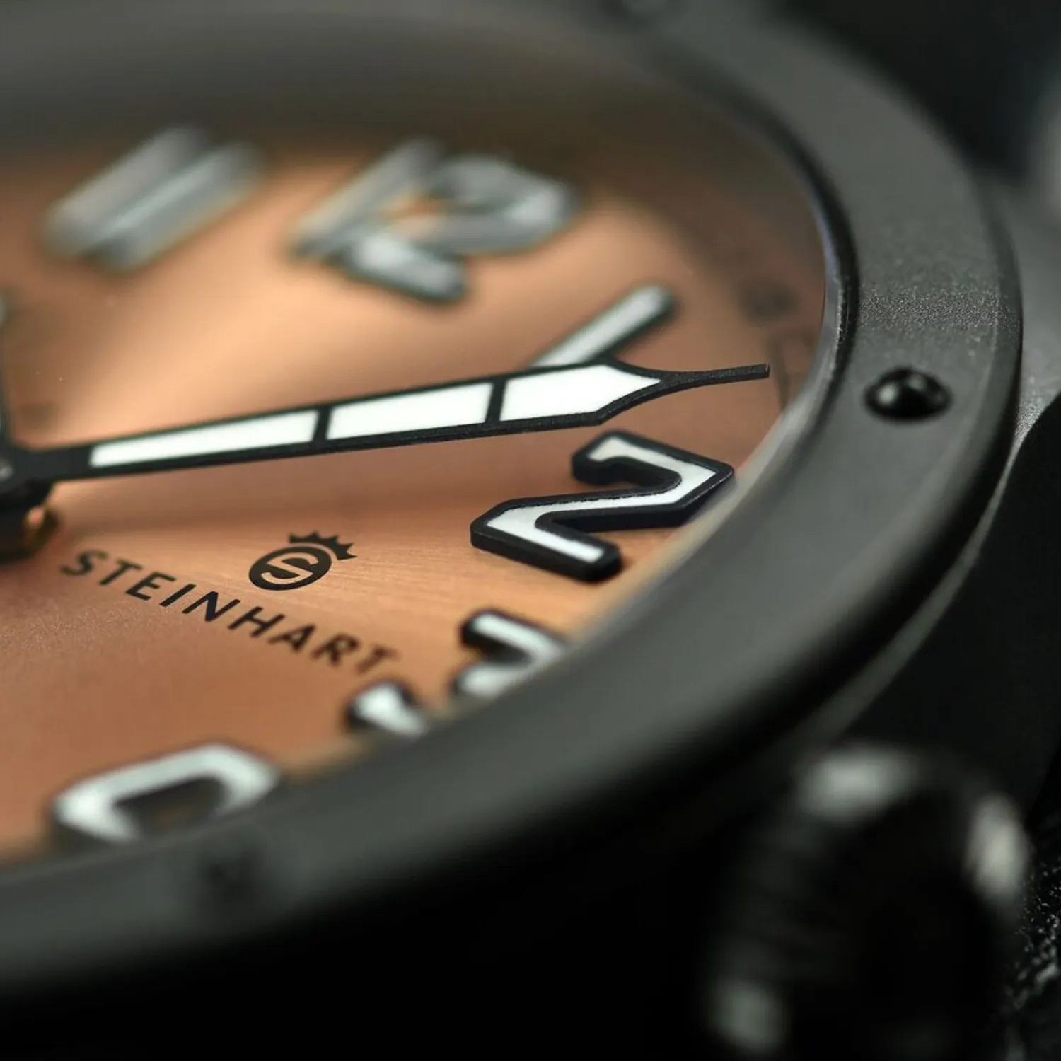 Steinhart Watches Beperkte Editie^Militaire 47 St1 Pink Gold Ltd.-Editie