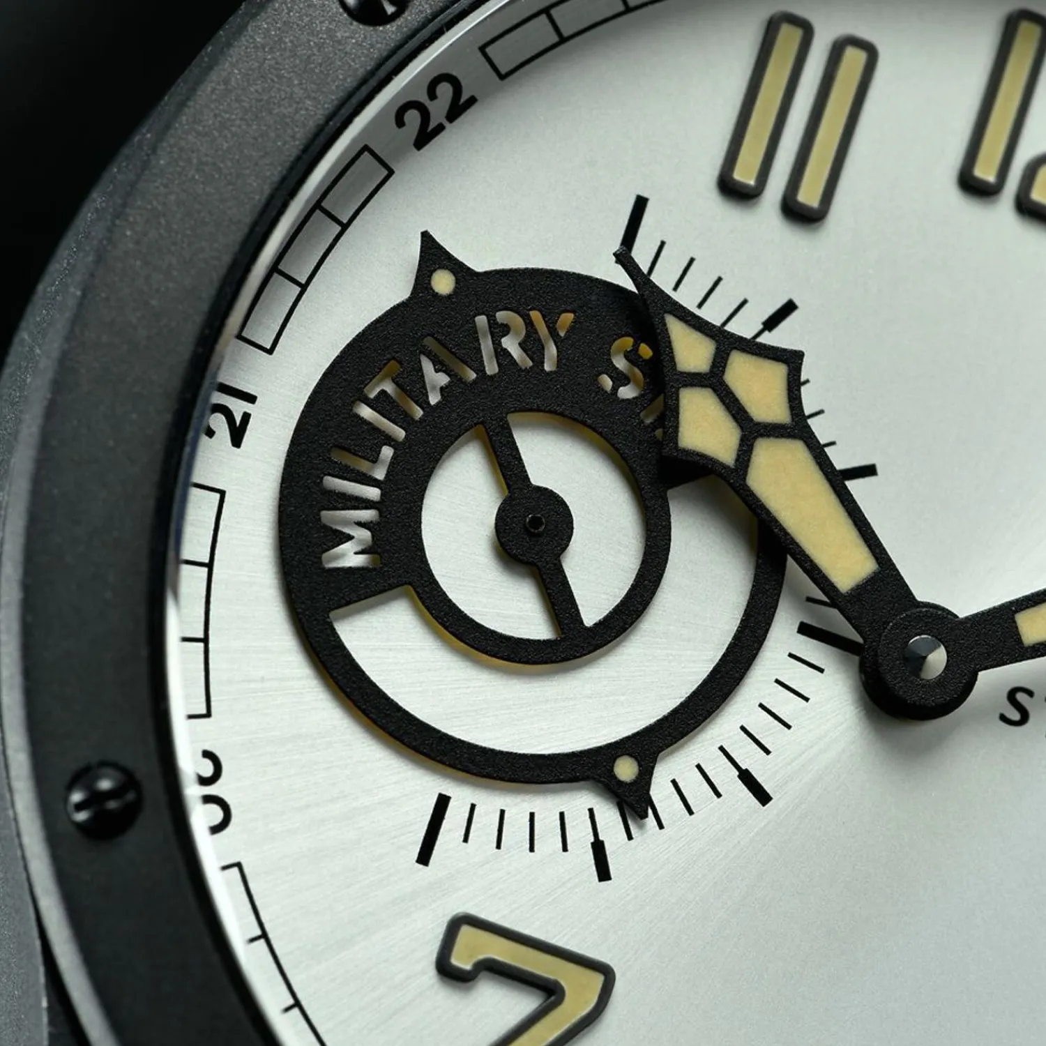 Steinhart Watches Beperkte Editie^Militaire 47 St1 Silber Ltd.-Editie