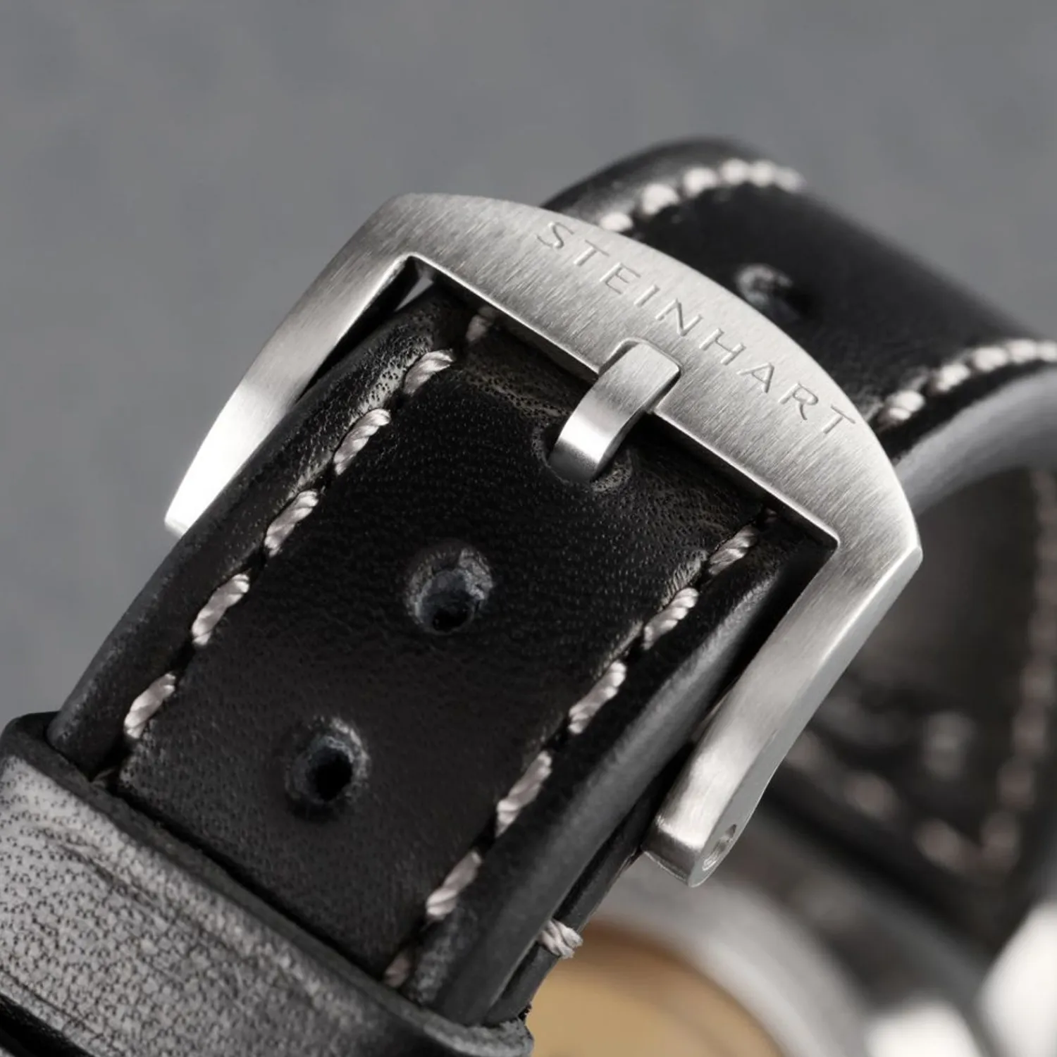 Steinhart Watches Pilotenhorloges^Nav.B-Chrono 42 Klassiek A-Type Blauw