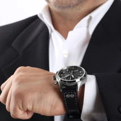 Steinhart Watches Chronografen^Nav.B-Chrono 42 Klassiek A-Type Zwart