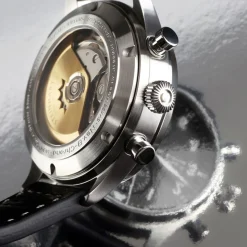 Steinhart Watches Chronografen^Nav.B-Chrono 42 Klassiek A-Type Zwart