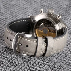 Steinhart Watches Beperkte Editie^Nav.B-Chrono 42 Skelet Oranje