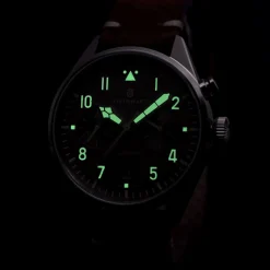 Steinhart Watches Chronografen^Nav.B - Monopusher 42 Grijs