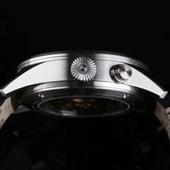 Steinhart Watches Pilotenhorloges^Nav.B - Monopusher 42 Zwart
