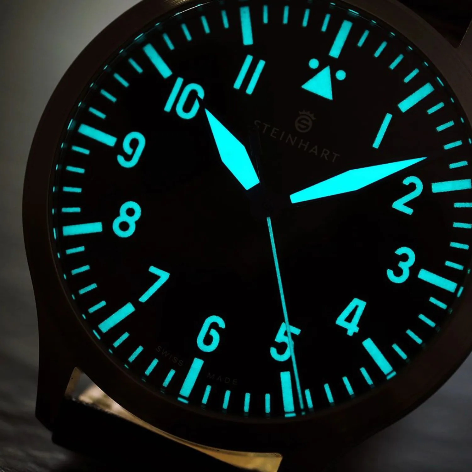Steinhart Watches Pilotenhorloges^Nav B-Uhr 44 Automatische A-Muster