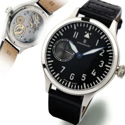 Steinhart Watches Premium Lijn^Nav B-Uhr 47 St1 Premium Antraciet