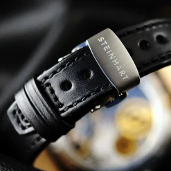 Steinhart Watches Pilotenhorloges^Nav B-Uhr 47 St1 Premium Antraciet
