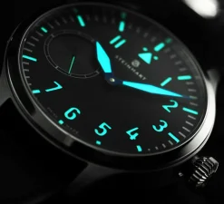 Steinhart Watches Pilotenhorloges^Nav B-Uhr 47 St1 Premium Antraciet