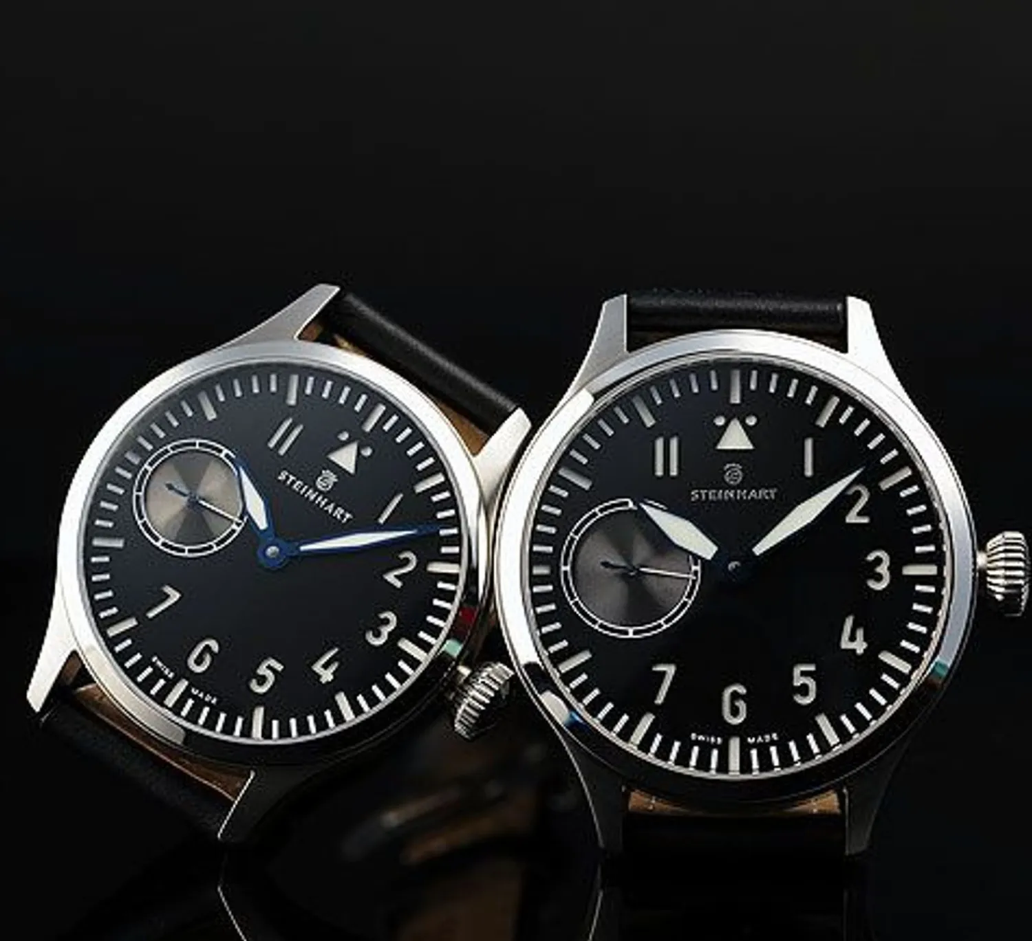 Steinhart Watches Premium Lijn^Nav B-Uhr 47 St1 Premium Goud
