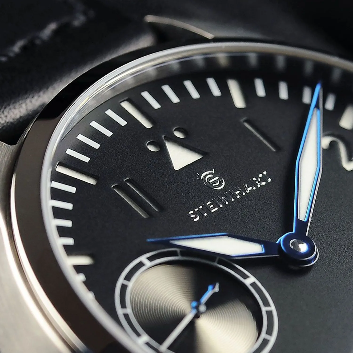 Steinhart Watches Pilotenhorloges^Nav B-Uhr 47 St1 Premium Goud
