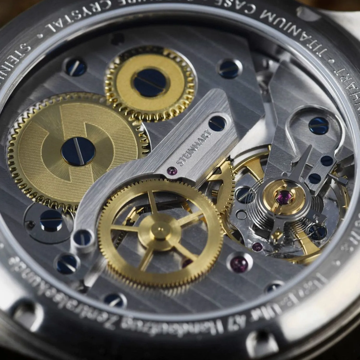 Steinhart Watches Premium Lijn^Nav B-Uhr 47 Titan A-Type Centrale Seconde