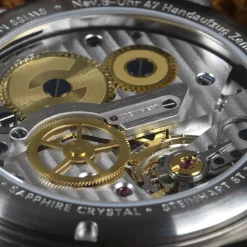 Steinhart Watches Pilotenhorloges^Nav B-Uhr 47 Titan B-Type Centrale Seconde