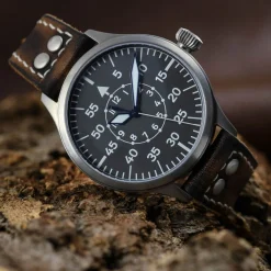 Steinhart Watches Premium Lijn^Nav B-Uhr 47 Titan B-Type Centrale Seconde