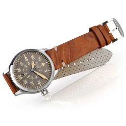 Steinhart Watches Pilotenhorloges^Nav B-Uhr 42 Vintage Beige B-Muster