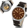 Steinhart Watches Pilotenhorloges^Nav B-Uhr 42 Vintage Bruin A-Muster