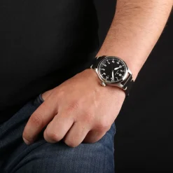 Steinhart Watches Pilotenhorloges^Nav B-Uhr 42 Zwart A-Muster