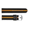 Steinhart Watches Bandjes 22 Mm^Navo-Band Zwart/Oranje