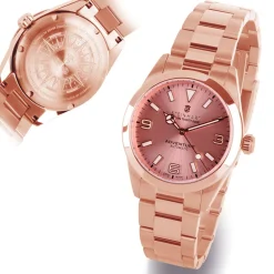 Steinhart Watches Duikhorloges 39 Mm^Oceaan 39 Avontuur Roze Goud