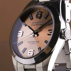 Steinhart Watches Duikhorloges 39 Mm^Oceaan 39 Metropole Champagne