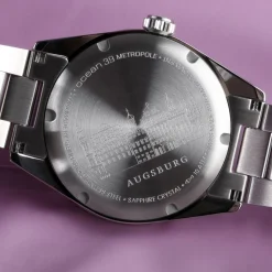 Steinhart Watches Duikhorloges 39 Mm^Oceaan 39 Metropole Sunray Paars