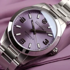 Steinhart Watches Duikhorloges 39 Mm^Oceaan 39 Metropole Sunray Paars