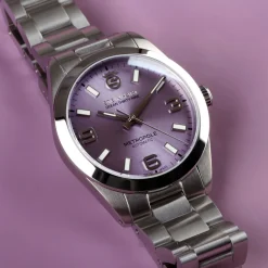 Steinhart Watches Duikhorloges 39 Mm^Oceaan 39 Metropole Sunray Paars
