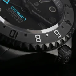 Steinhart Watches Duikhorloges 39 Mm^Oceaan 39 Titanium Gmt Phantom Blue