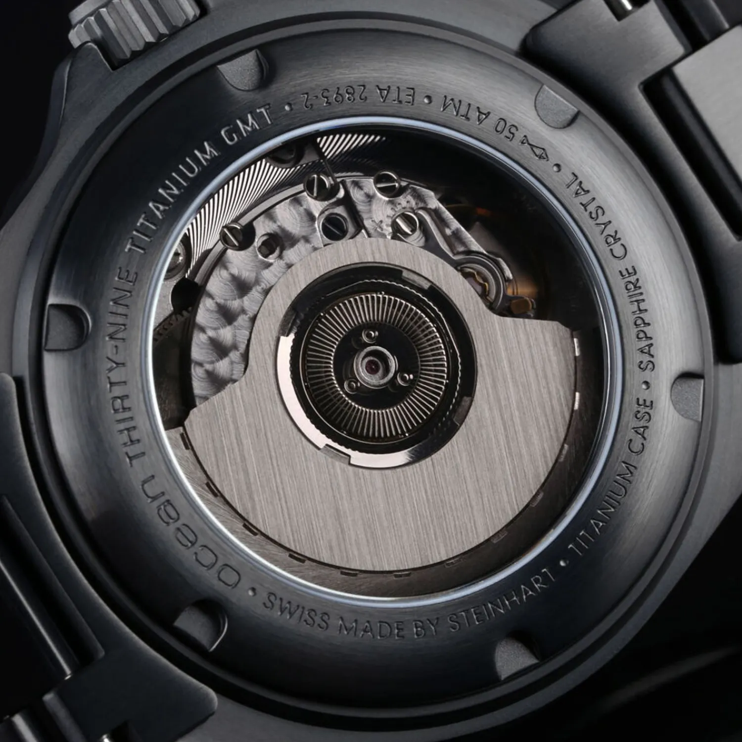 Steinhart Watches Duikhorloges 39 Mm^Oceaan 39 Titanium Gmt Phantom Blue